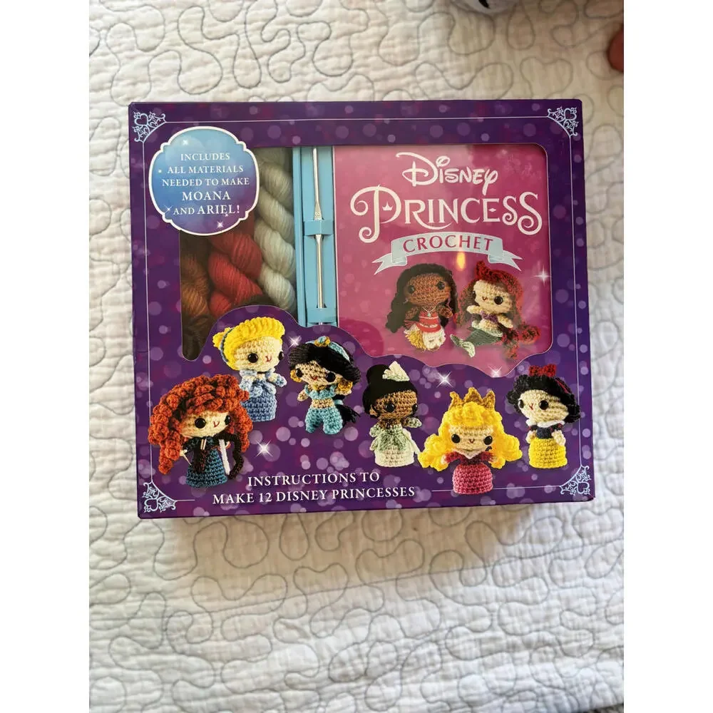 Disney Princess Crochet Kit 12 Princesses‎